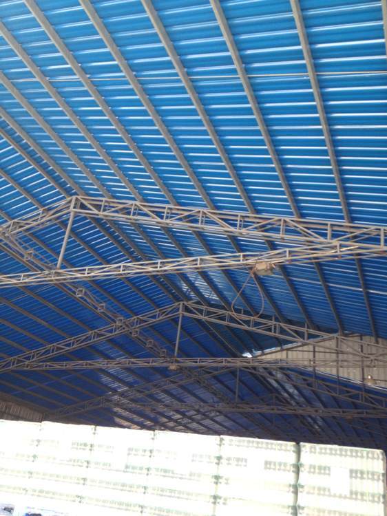 Soundproof and Thermal Insulated 9mm PVC Hollow Corrugated Roofing Panel Materials