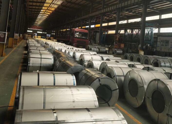 A new 600 Tons Galvanized Steel Coil Shipped.