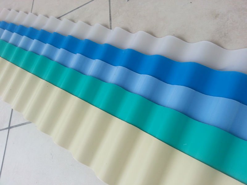 Building Materials Heat Insulation PVC Roof Tile/PVC Waterproofing Roof Shingle/Corrugated Roof Panel