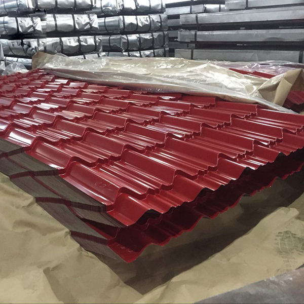 Prepainted Galvanized Corrugated Sheet Metal Roofing Steel Sheet