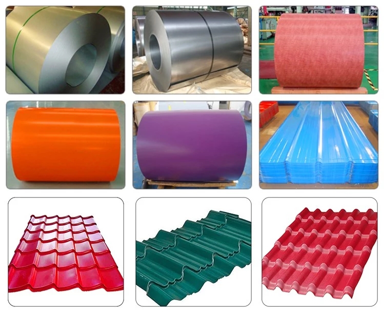 Manufactured Goods PPGI Coil Corrugated Steel Sheet