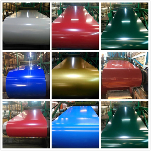  Prepainted Building Materials Color Coated Steel Coil PPGI
