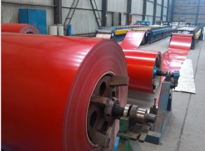 Color Coated Color Painted Metal Roll Galvalume Zinc Coating PPGI PPGL Steel Coil/Sheet In Coils